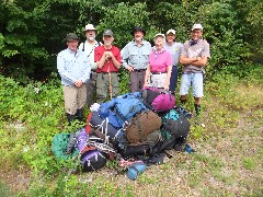 Mike Ogden; Dan Dorrough; Steve Hayes; ; Ruth Bennett McDougal Dorrough; Peggy Whaley; Paul Sertillo; Adirondacks; West Canada Lake Wilderness Area